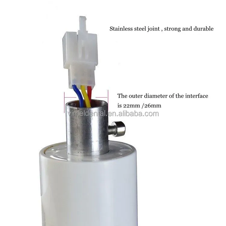 Dental Halogen Dental Light Aluminum Housing Oral Surgery Metal Connector 50W Warm Light For Dental Chair