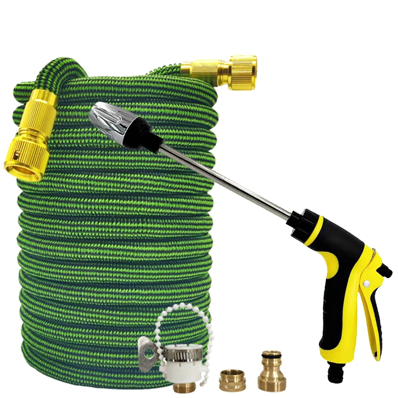 

Telescopic Expansion Magic Water Pipe, High-Pressure Car Wash, 7-Spray Function, Water Gun, Garden Hose, Garden Irrigation Tool