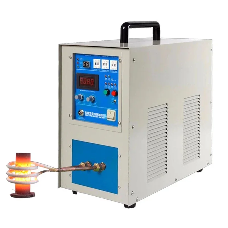 HY 15KW 220V High Frequency Induction Heater Gold Silver Melting Furnace Metal Forging Smelting Equipment