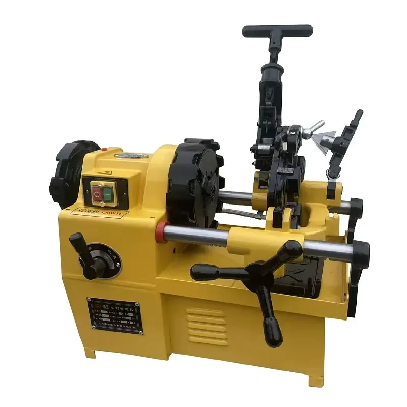 New Electric Portable Pipe Threading Machine Automatic Construction Equipment for External Thread Manufacturing