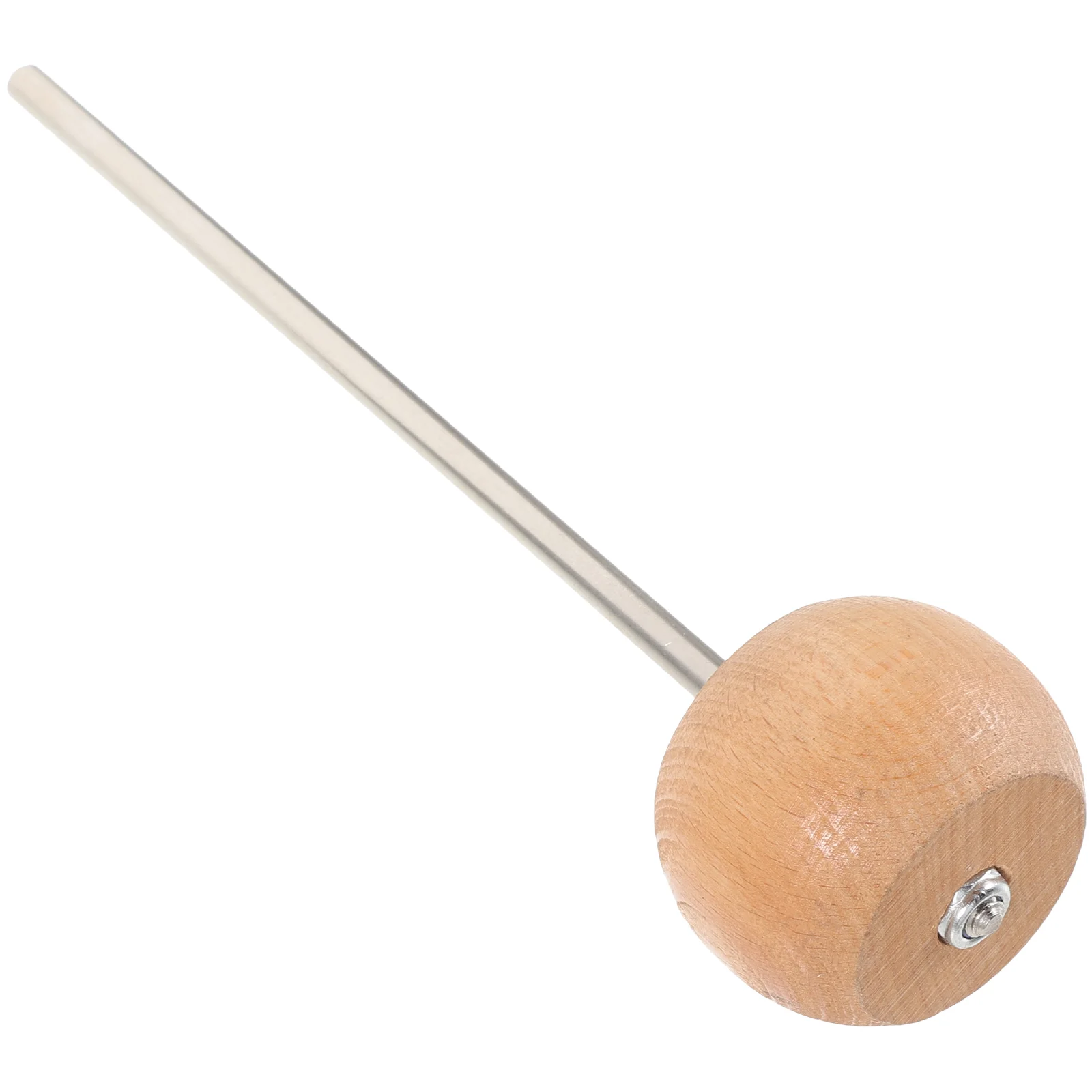 Bass Drum Beater Percussion Single Pedal Double Hammer Head Wooden Accessories Musical Instruments Replace Kit Part Supplies