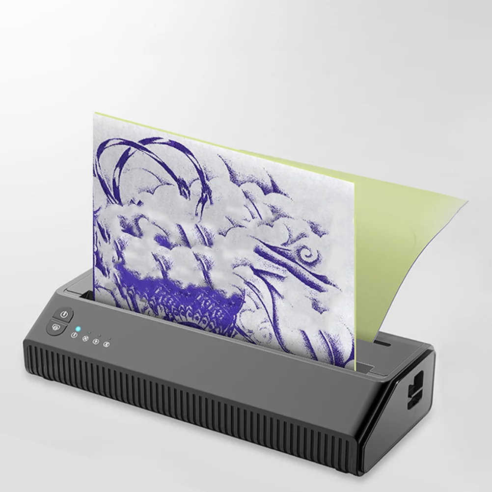 

1pc Tattoo Transfer Machine Portable Stencil Printer Adjustable Precision Copying Transfer Paper Pvc Stencil