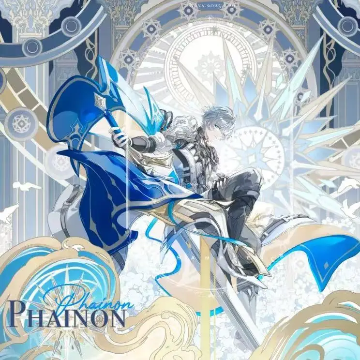11cm Game  Acrylic Stand Phainon NeiKos496 Figure Display Anime Collection Desk Decoration Ornament Accesorios