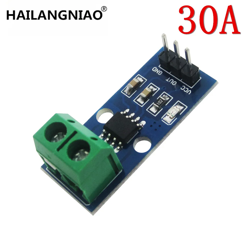 10PCS Hot Sale New 30A Range ACS712 Current Sensor Module