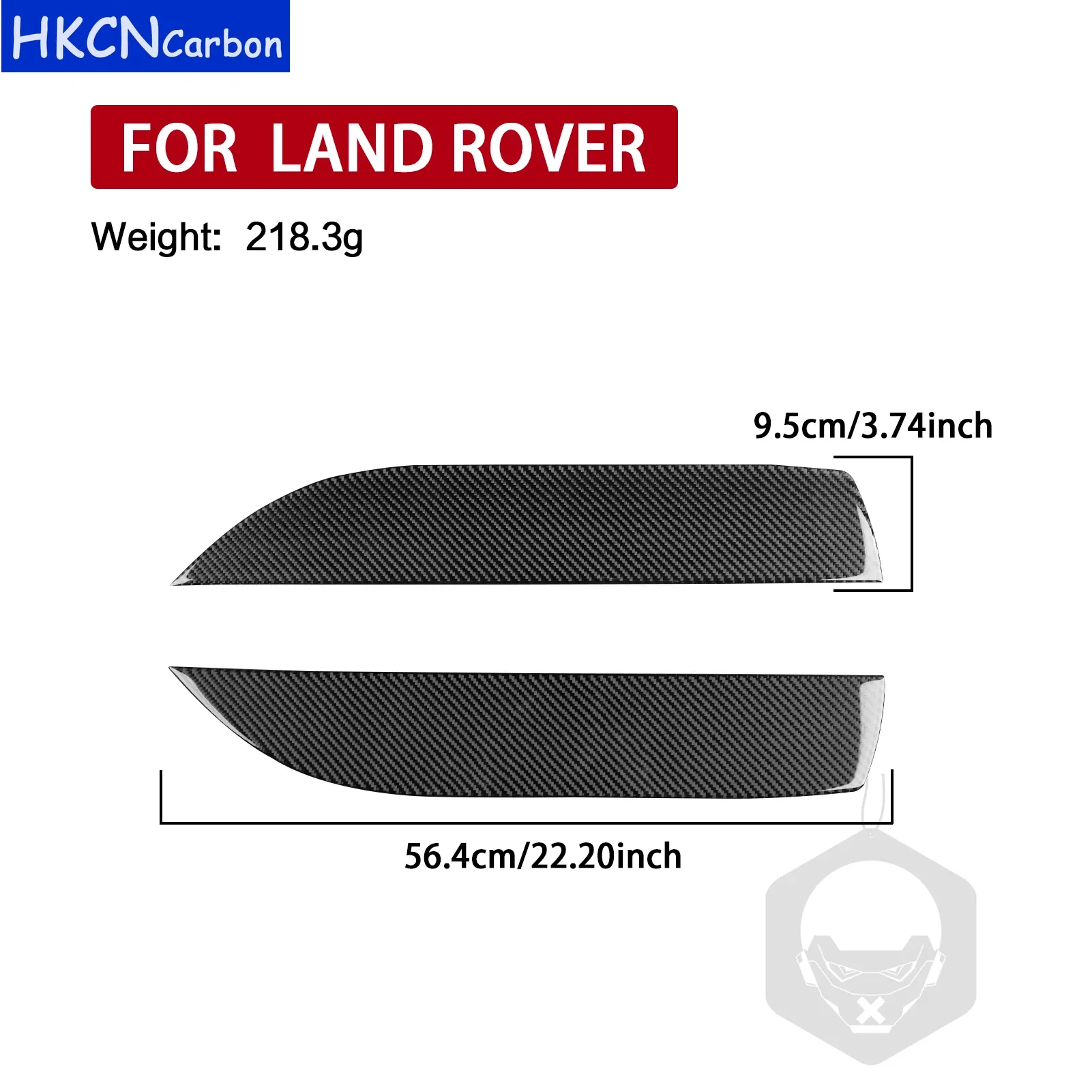 Para Land Rover Defender 2020-2023, accesorios para coche, cubierta de Panel interior de puerta delantera de fibra de carbono, pegatina embellecedora, modificación decorativa