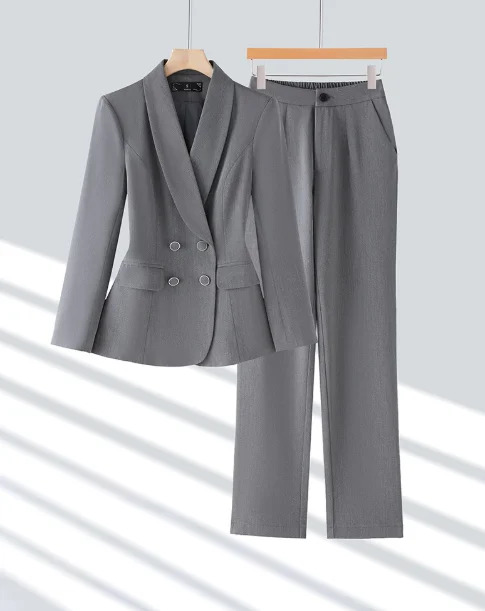 Elegant long-sleeve small suit collar coat cross-border foreign trade professional clothing women's suit