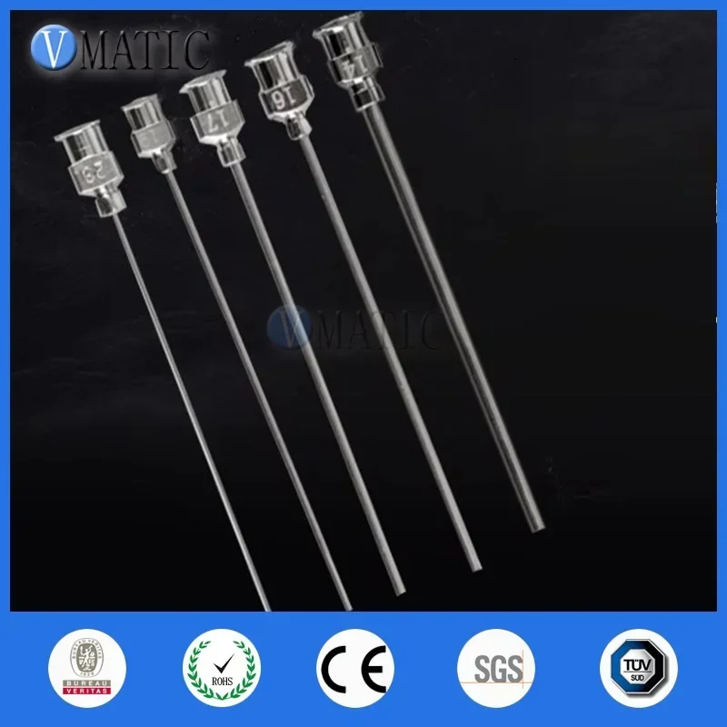 10×8-23G Industrial Dispensing Tips ▶ 316L SS+PTFE  0.33-1.6mm ID