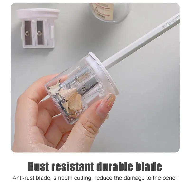 Ручные точилки для карандашей, маленькая точилка для карандашей для макияжа, портативный резак для заточки карандашей для помады, школьные принадлежности для мальчиков и девочек