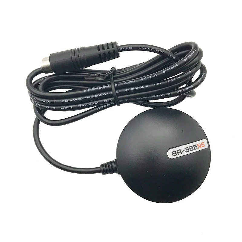 

GlobalSat NEW BR-355N5 BR355N5 Cable GPS Receiver with PS2 interface G Mouse Magnetic RS232 GNSS Replace BR355S4 BR-355S4