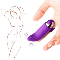 Silica Gel Recharge Bullet Finger Vibrating Egg Vibrator for Women Appliance Masturbator Sex Toys Supplies Clitoris Stimulator