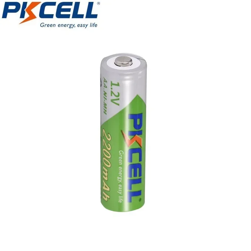 16 teile/los pkcell nimh aa wiederauf ladbare Batterie 2200mah 1,2 v ni-mh Batterien mit geringer Selbstentladung bateria baterias für Kameras pielzeug