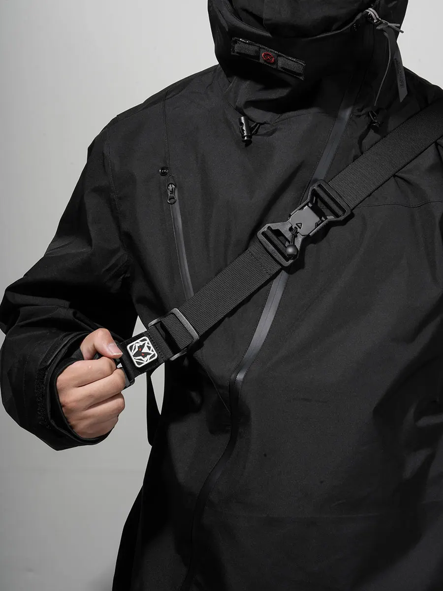 حزام كتف منزلق من FIRSTWOLF (الطراز: BGM-04) - حبال تحرير الجاذبية مع إبزيم مغناطيسي سريع الفصل من FIDLOCK #2