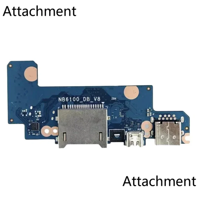 Original for redmibook pro 15 2022 laptop USB Type-C card reader board nb6100 nb6100_db_v8