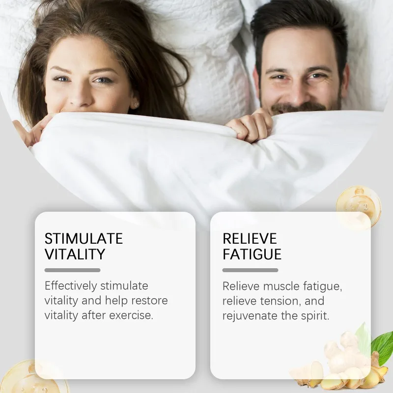 زيت أساسي لترطيب العناية بالجسم لصيانة حيوية للرجال