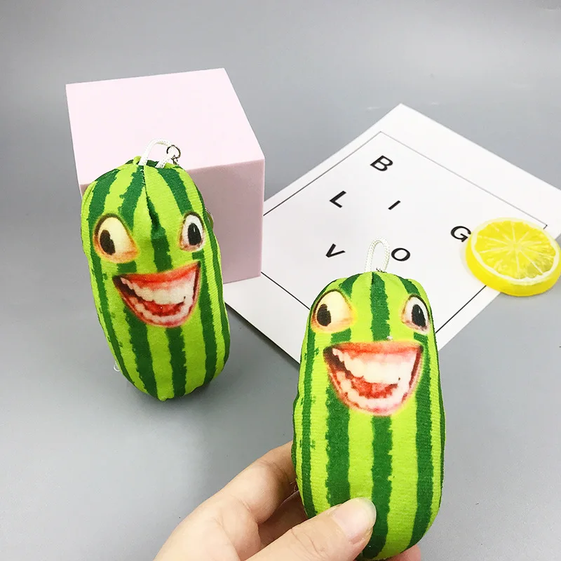 Anti-stress Squishy Watermelon Toys Slow Rising Jumbo Squishy Fruit Squeeze Toy Funny Stress Reliever Reduce Pressure Prop J135