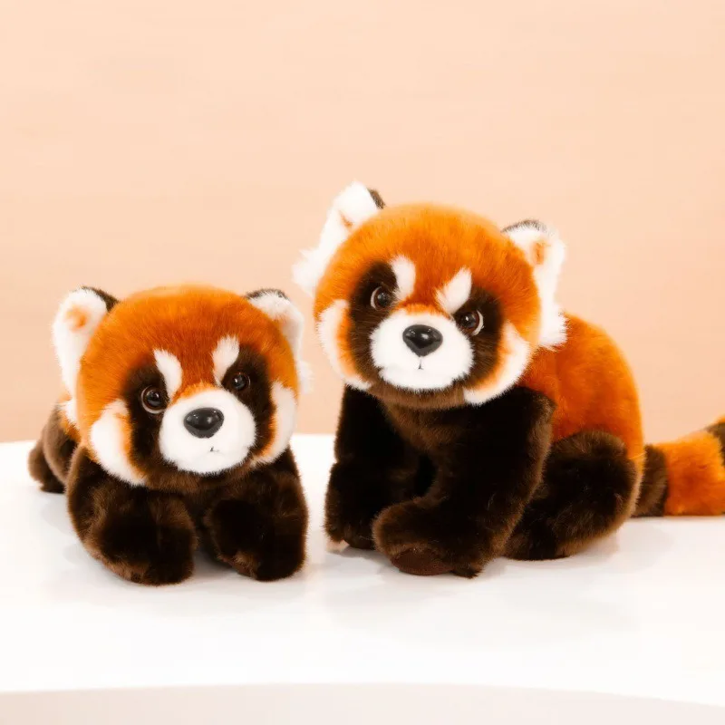 Red Panda Stuffed Animal Stuffed Raccoon Cute Jungle Animal Red Panda Bear Stuffed Animals Plush Toy for Kids