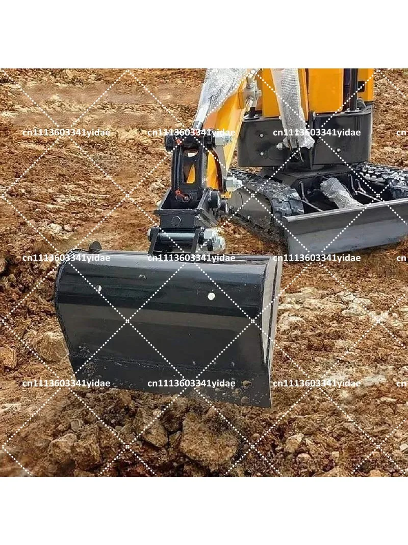 Excavator Bucket, Multi-Purpose Scraping Cleaning & Slope Leveling Flat Bucket for Mini Excavator