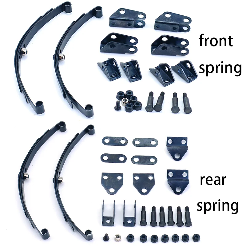 RC Truck Metal Simulation Front/rear Suspension Spring for 1/14 Tamiya SCANIA 770S R620 VOLVO BENZ Arocs MAN TGX Car Accessories