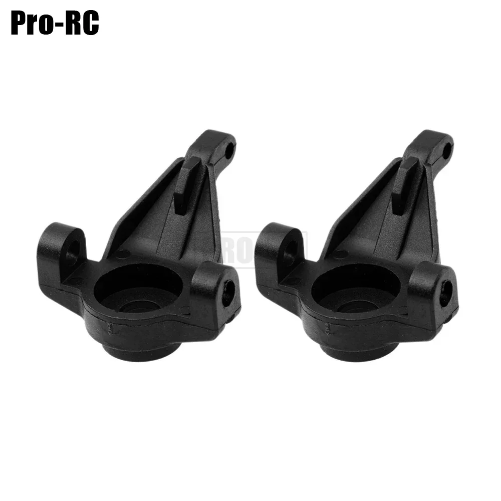 Zwart Nylon Stuurhouder R86023 2 Stuks voor RGT 1/10 Monster Truck Off Road Rock Cruiser EX86100 RC Crawler Auto upgrade Onderdelen