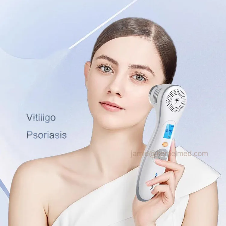 Professional Phototherapy Lamp LED 308nm for Vitiligo Treatment Excimer Laser 308nm Psoriasis Vitiligo Laser