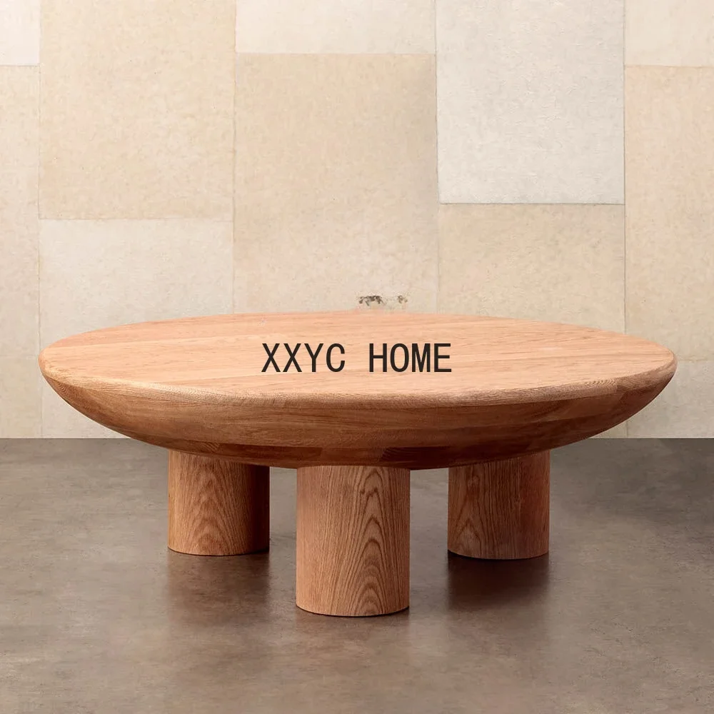 

Nordic round Tea Table Side round Simple Modern Living Room Coffee Table Combination