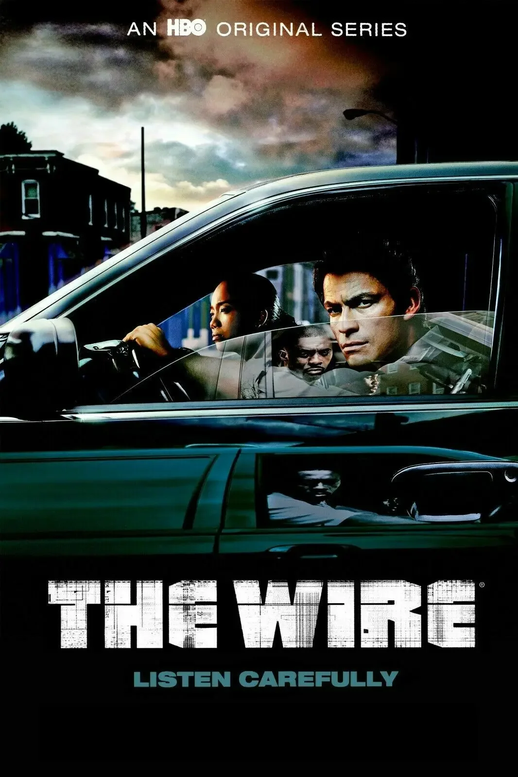فيلم The Wire، صورة فنية مطبوعة على القماش، ديكور جدران المنزل #1