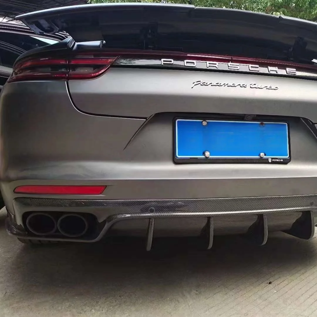 High Quality Carbon Fiber Body Kits Rear Lip Front Lip Side Skirt for Porsche Panamera 971