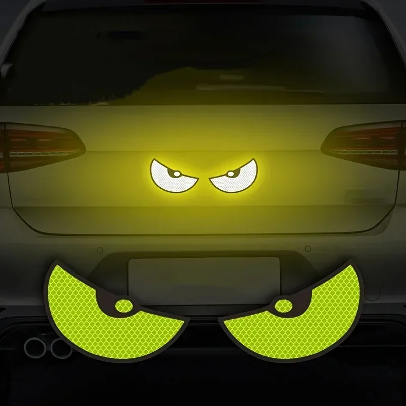 Motorcycle Reflective Car Stickers - Improve Your Vehicle's Visibility and Safety with Devil Eye Stickers