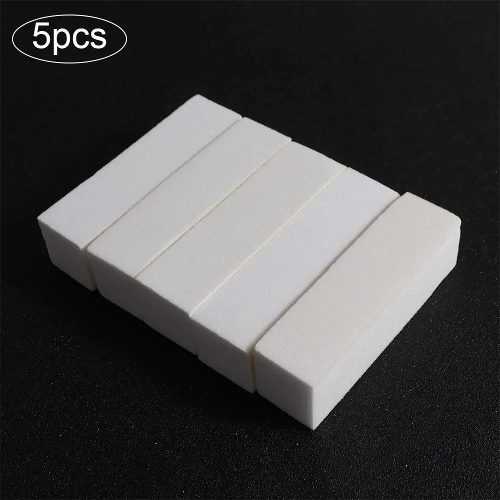 5pcs Cubic Block Nail File Block Nail Care Sanding Tool Nail Polish Four Blocks Nail Art Accessories Acrylic Nails