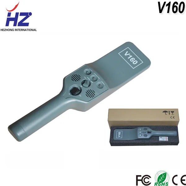 High Sensitivity Handheld Gold Metal Detector with Light Sound and Vibration Alarm