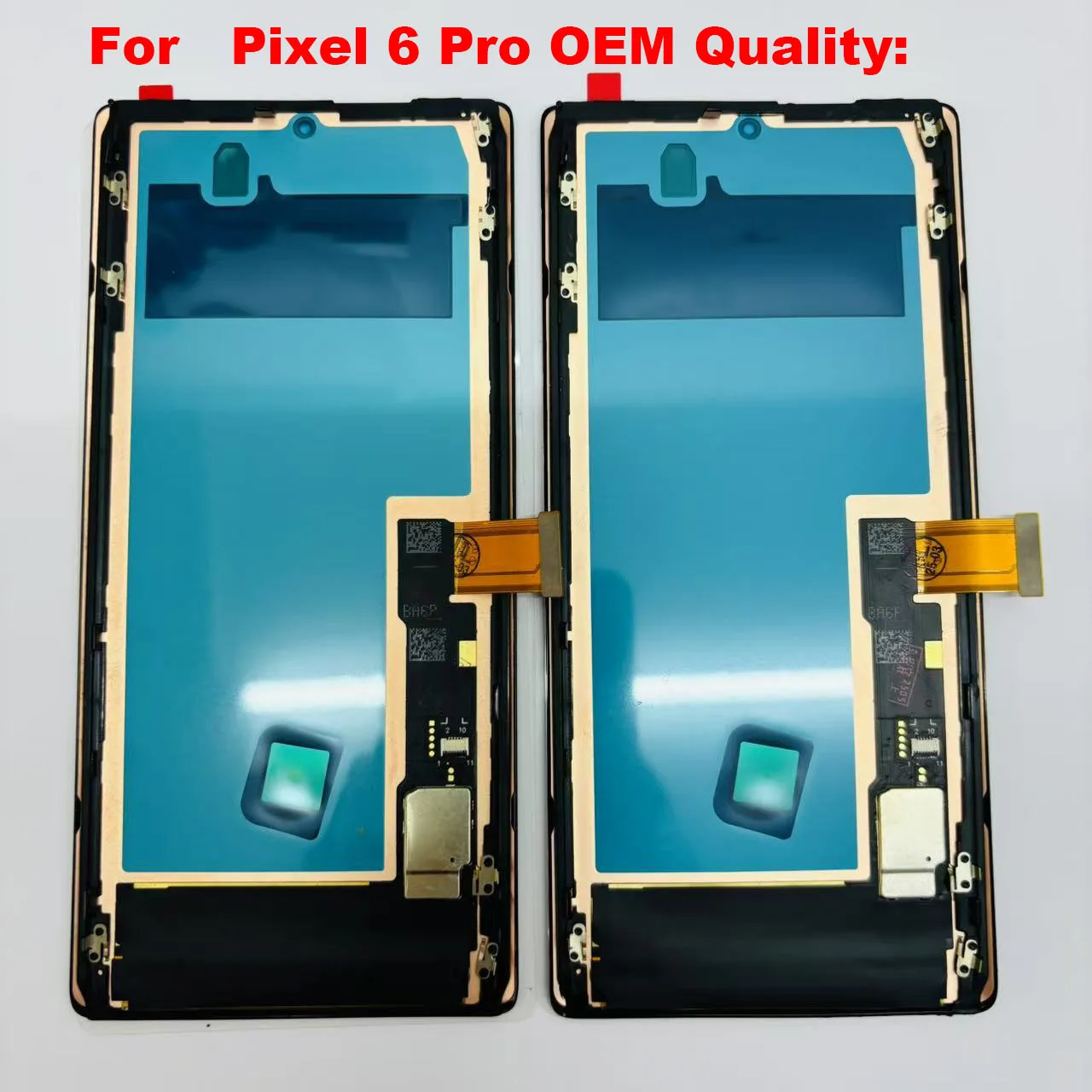 Originele AMOLED Voor Google Pixel 6 Pro 6 Pro Pixel 6A Lcd-scherm Touch Panel Digitizer Voor Google 6 Pixel 6 GB7N6 LCD Frame