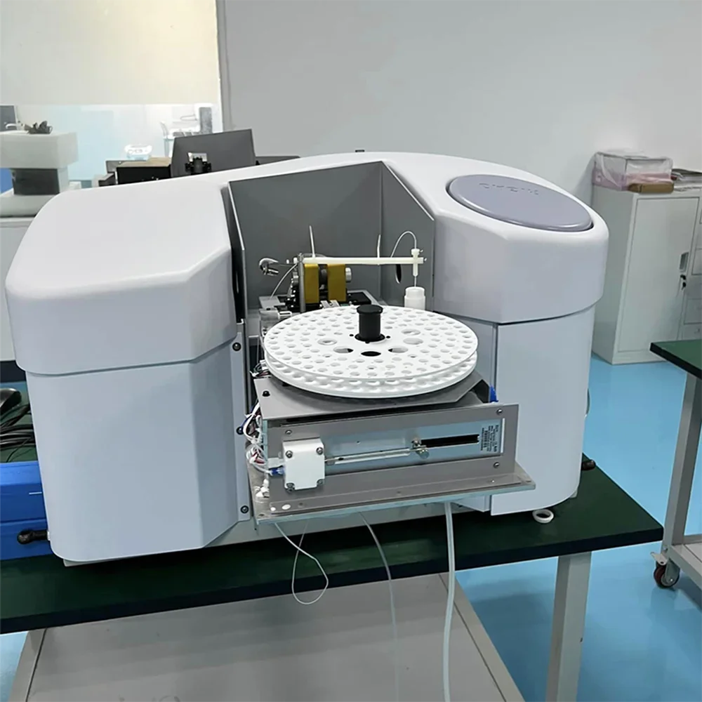 IKEME double beam atomic absorption spectrophotometer price lab metal analyzer machine aas atomic absorption spectrophotometer