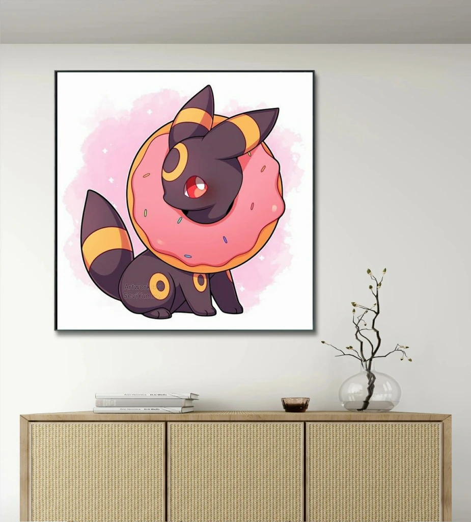 Eevee Pokemon Cute Anime Cartoon Diamond Painting Cross Stitch Mosaic Embroidery Home Decor 5D DIY Art New Adult Pictures Gift