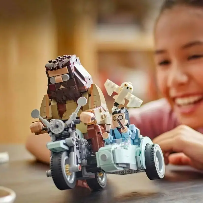 متوفر في المخزون دراجة نارية رحلة Moc 76443 بنة نموذج لتقوم بها بنفسك لعبة صبي فتاة الكبار هدايا عيد الميلاد ديكور المنزل