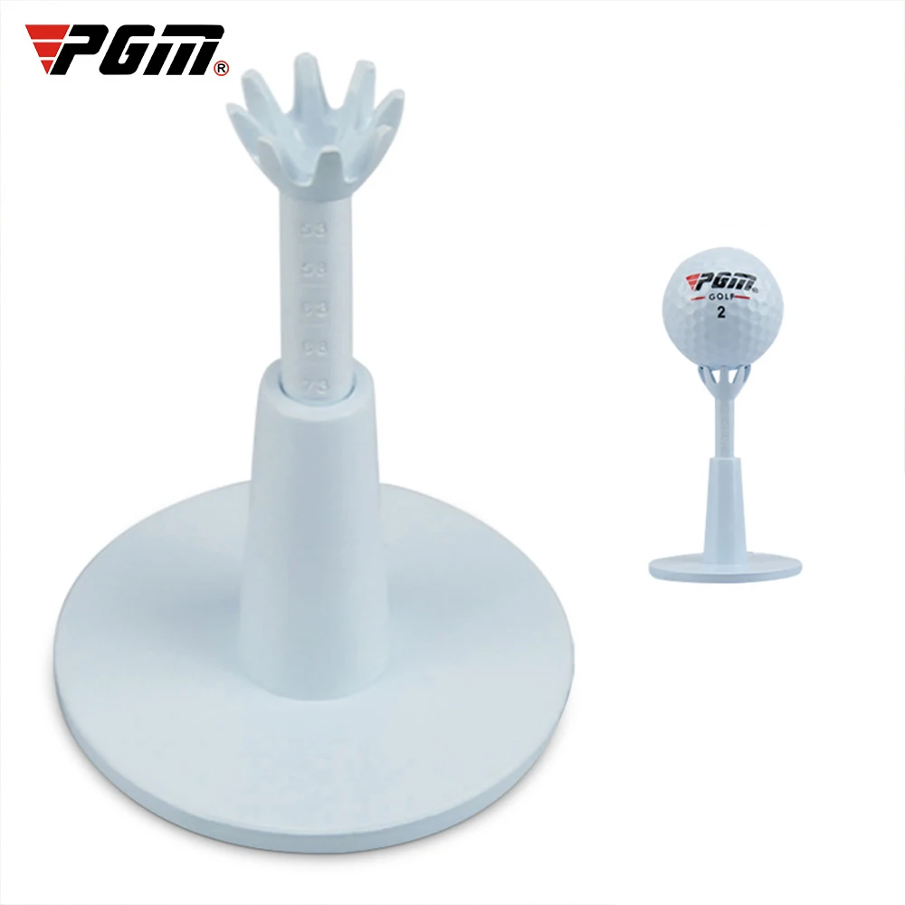 PGM 2 pcs Golf Tee AdjustaBle Soft Golf Ball Holder Anti-flying Self Standing Sport QT019