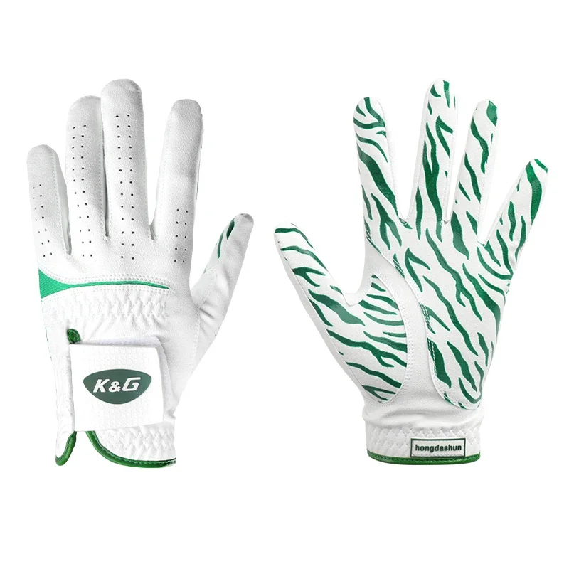 Men\'s Left Hand Golf Gloves Breathable Golf Gloves Microsoft Fabric Comfortable Fit for Non-slip Durability Improved Grip 22/26