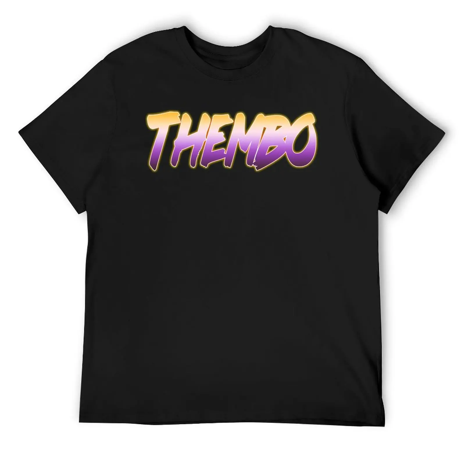 THEMBO T-Shirt sweat sports fans plain men clothes