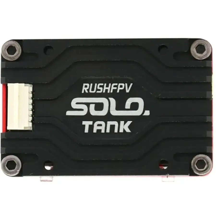 RUSH Solo Tank 5.8G VTX Video Transmitter CNC shell 1.6W High Power Built-in Microphone Heat Dissipation Structure For RC FPV