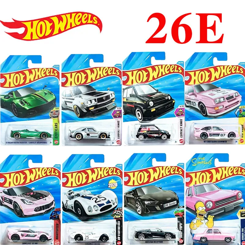 

Оригинальная модель автомобиля Hot Wheels 1/64 — серия 26E, совместная разработка Pagani, Ferrari, Audi R8, Mazda, Simpson, литая под давлением, C4982