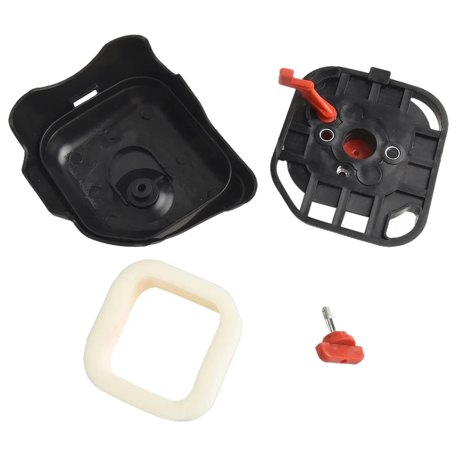 Durable New Air Filter Box Choke Assembly Rubber Stable 2 Cycle Accessories Kits Part Replacement For Brushcutter