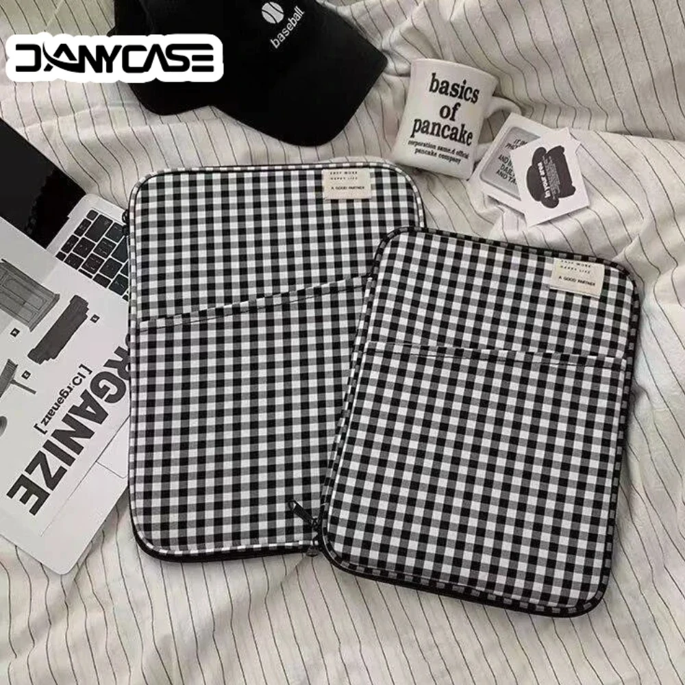 

Tablet Sleeve Bag 11/13 Inch Handbag Case For iPad Pro Samsung Xiaomi Sleeve Bag Cover Shockproof Pouch Multi Pockets