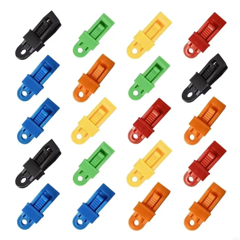 

Y1uc 20pcs ratp clip lock grip tarp зажимы для палаток, ткани тканевая пластиковая зажима