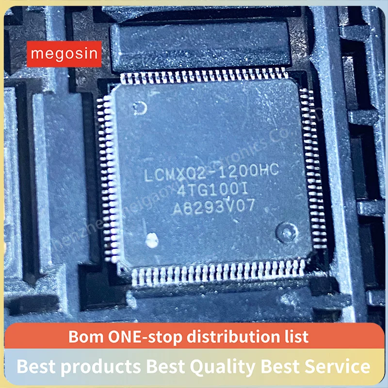1PCS/LOT LCMXO2-1200HC-4TG100I LCMXO2-1200HC-4TG100C LCMXO2-1200HC QFP100 Programmable gate array chip