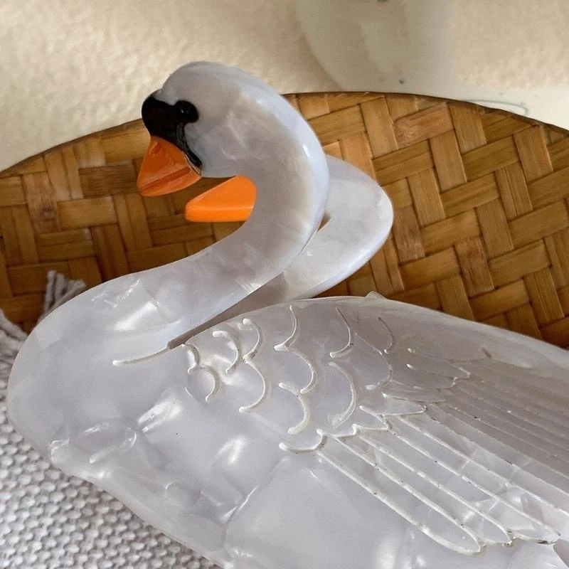 

Animal Hair Clips Acetate Claw Clip Non Slip Strong Hold Jaw Barrettes Women Girls Hair Styling Accessories 15UB