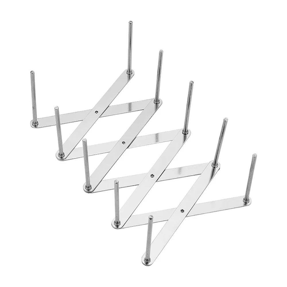 

Adjustable Stainless Steel Kitchen Countertop Storage Box Multifunctional Dish Rack And Lid Rack Telescopic Rack Storage Rack