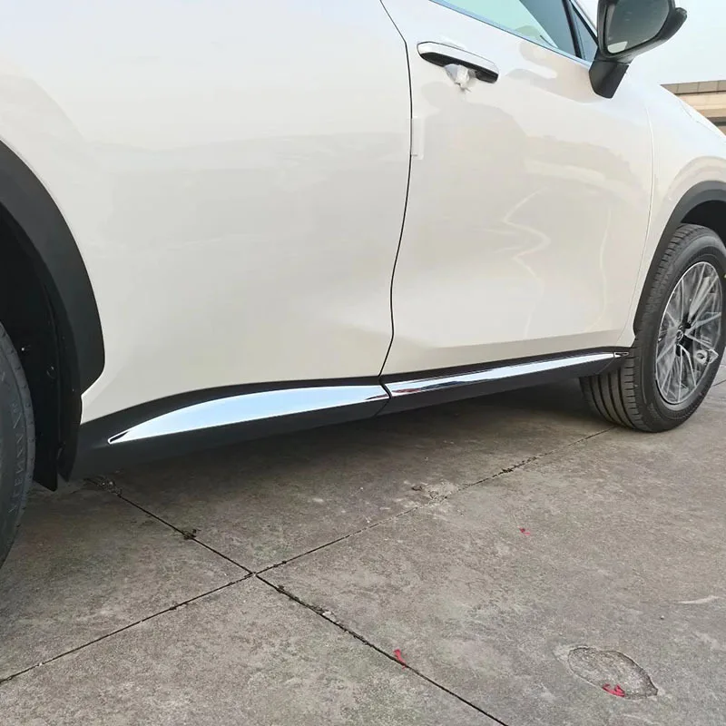 

Chrome ABS Car Body Side Panel Cover Trim Styling Sticker Fit For Lexus NX260 NX350 2022
