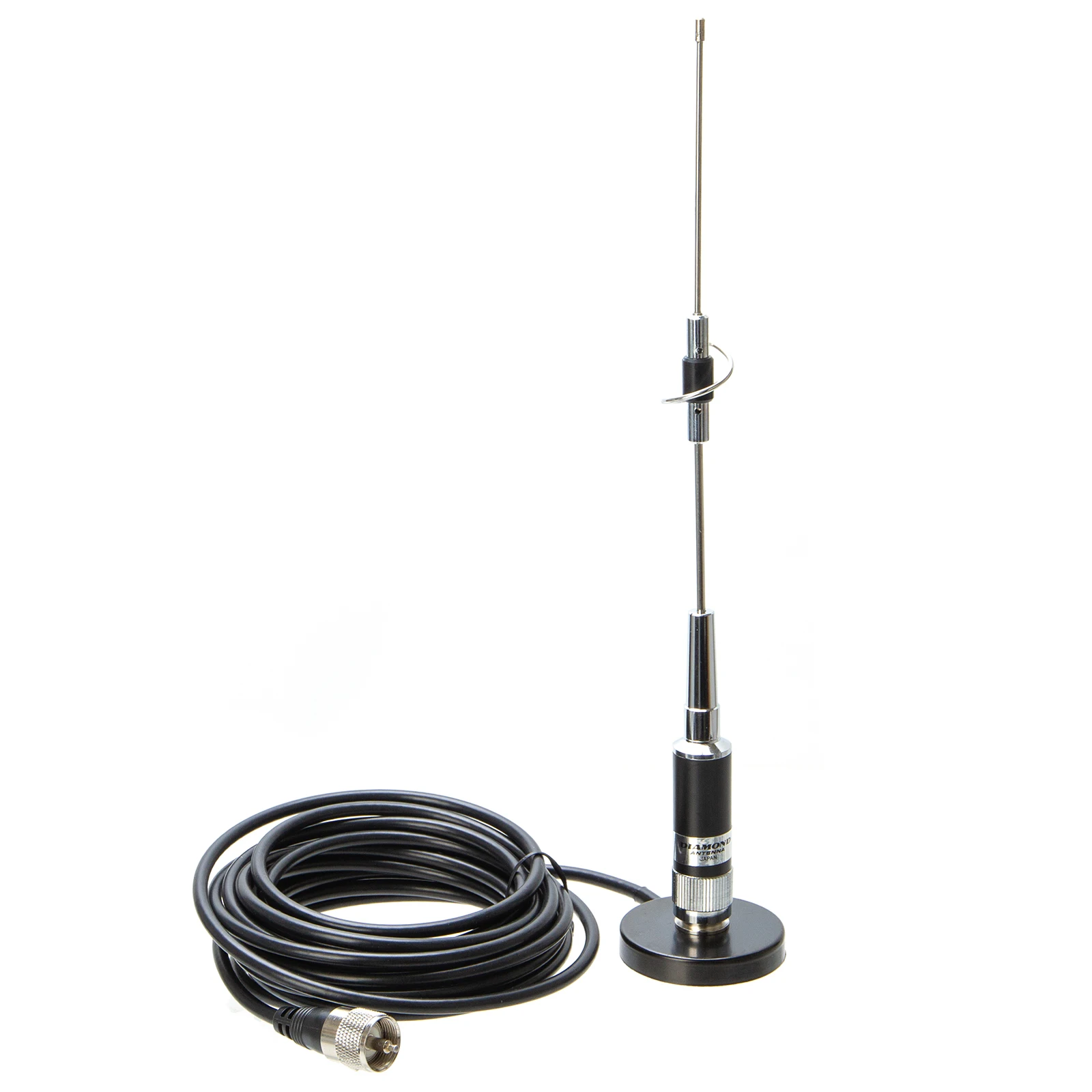 

CR-77 144/430Mhz Wide Band Antenna with MB60 PL259 5M UHF Male Car Mobile Antenna Coax Cable MINI Magnetic Base For ham