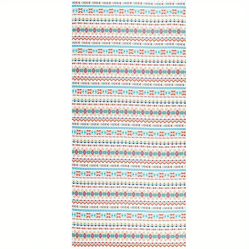 

Beach Towel Geometric Ethnic Printed Pattern Sun Protection Windproof Suitable For Swimming Pool Camping Travel Blanket