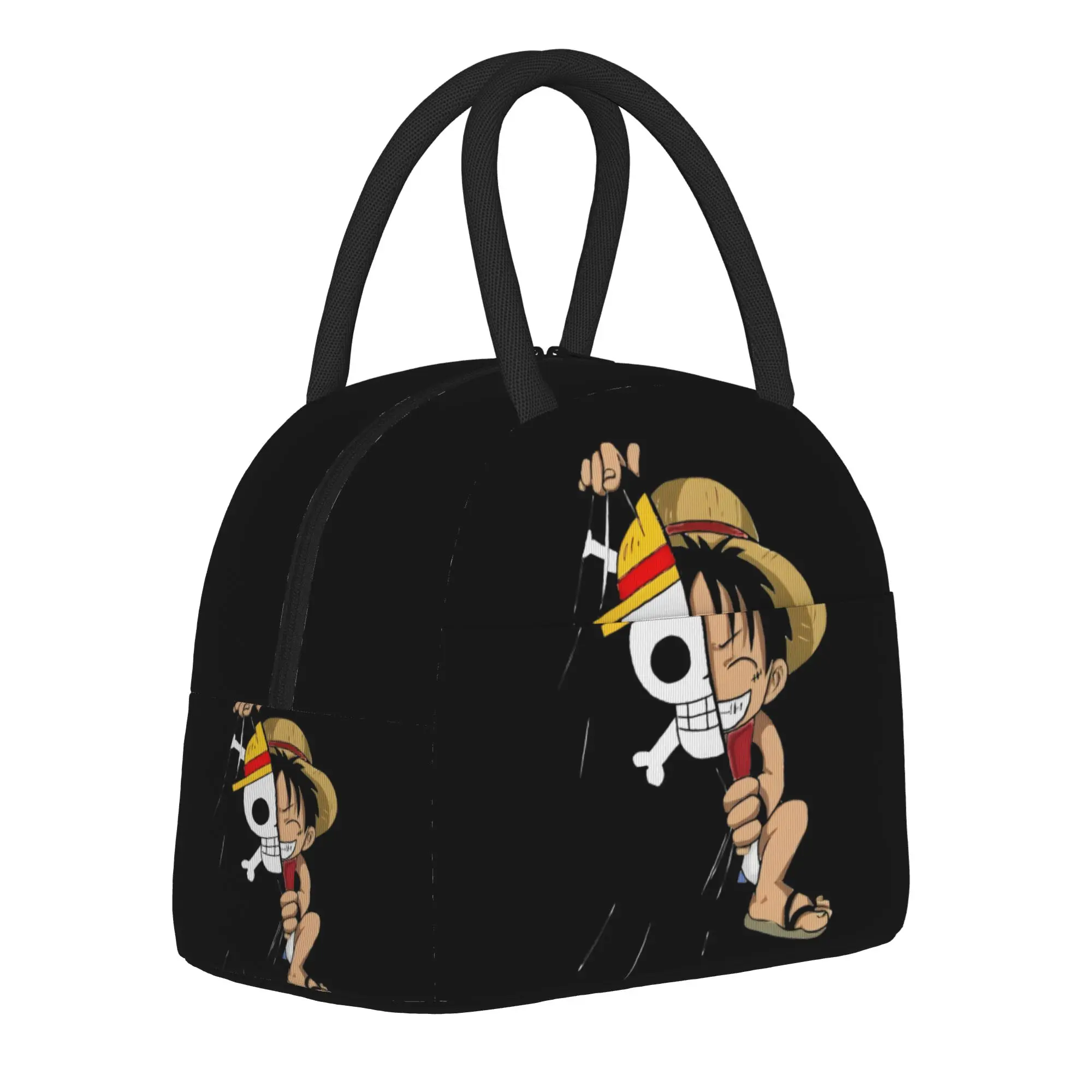 

LUFFYS o-one-piece-e Merch Insulated Lunch Bag For Work Storage Food Boxes Leakproof Cooler Thermal Lunch Boxes