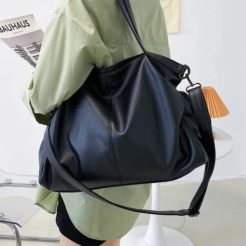 Women Large Handbag Large Shopping Bag Handbag High Quality Soft Leather Crossbody Bag Women Travel Shoulder Bag